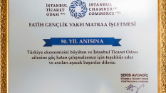 Vakfımıza ait iktisadi işletme olan, Fatih Gençlik Vakfı Matbaa İşletmesi 50 yaşında!